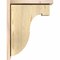 Ekena Millwork Del Monte Rough Sawn Corbel w/Backplate, Douglas Fir, 6"W x 14"D x 18"H COR06X14X18DEL01RDF - alternate 2